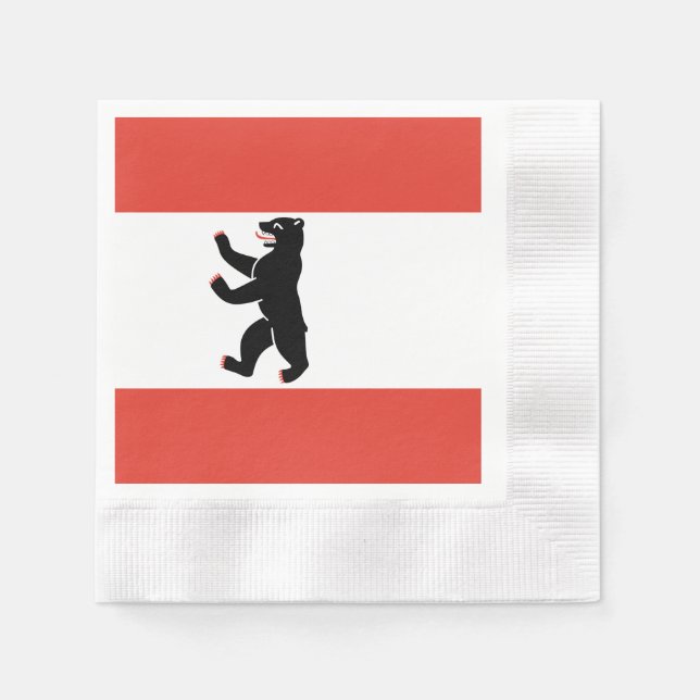 Flag of Berlin Napkins (Front)