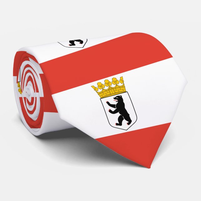 Flag of Berlin Neck Tie (Rolled)