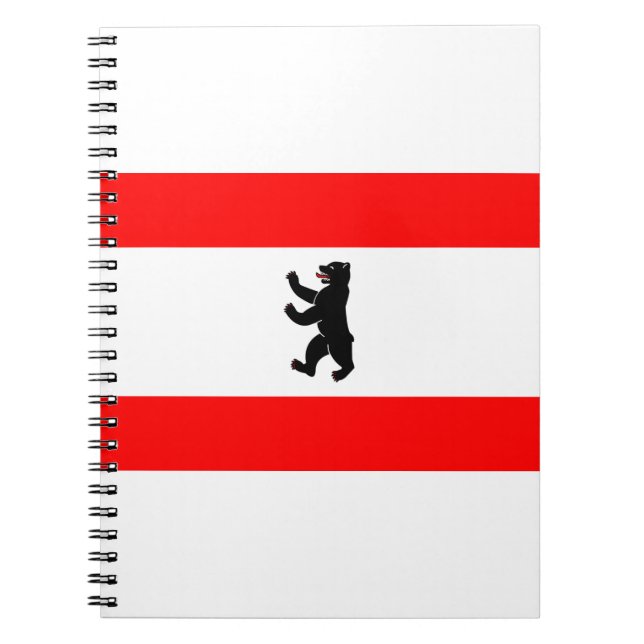 Flag of Berlin Notebook (Front)