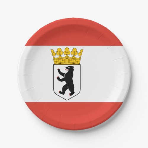 Flag of Berlin Paper Plates