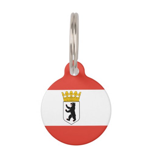 Flag of Berlin Pet ID Tag