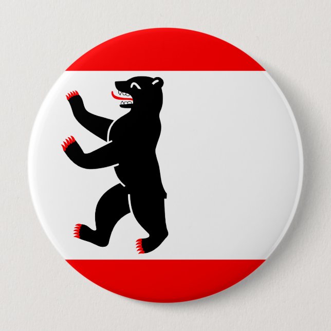 Flag of Berlin Pinback Button (Front)