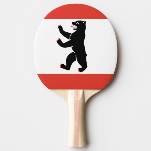 Flag of Berlin Ping_Pong Paddle