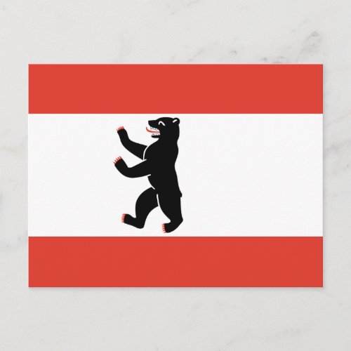 Flag of Berlin Postcard