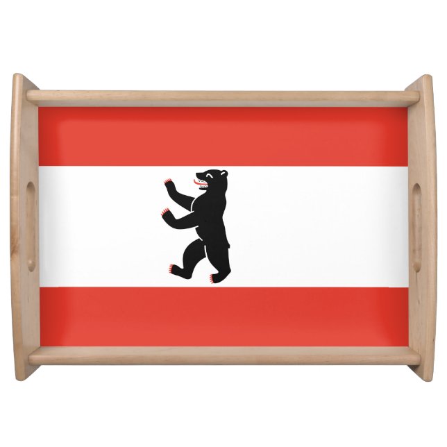 Flag of Berlin Serving Tray (Front)