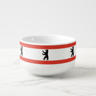 Flag of Berlin Soup Mug