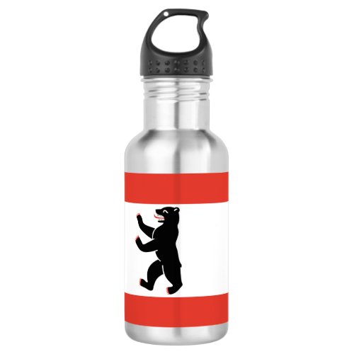 Flag of Berlin Stainless Steel Water Bottle