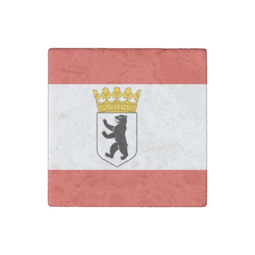 Flag of Berlin Stone Magnet