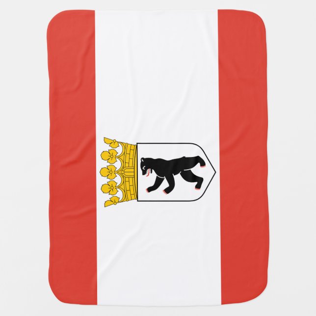 Flag of Berlin Stroller Blanket (Front)