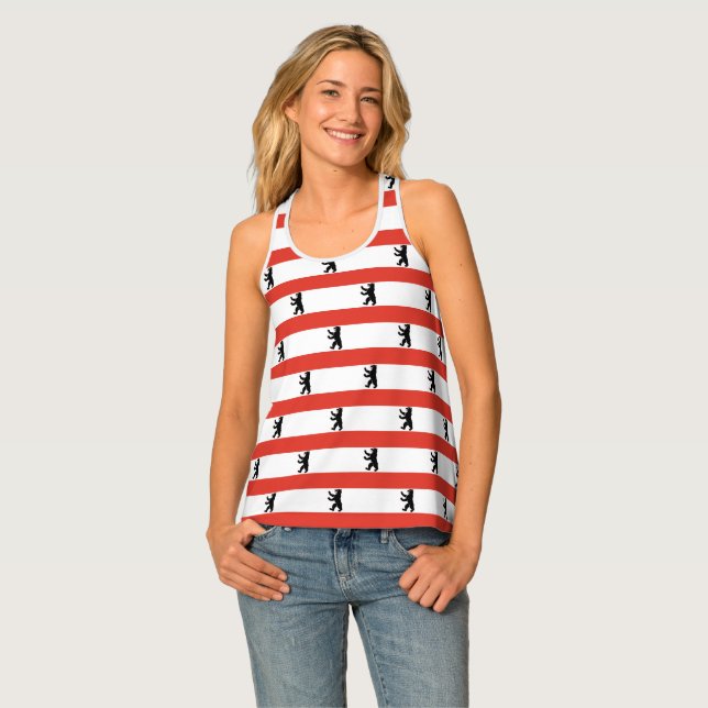 Flag of Berlin  Tank Top (Front Full)