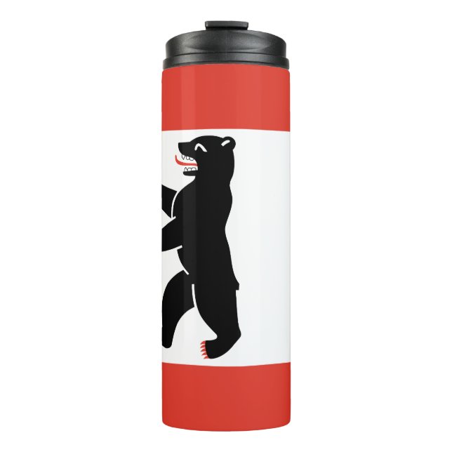 Flag of Berlin Thermal Tumbler (Front)