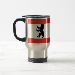 Flag of Berlin Travel Mug