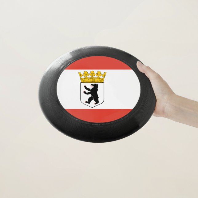 Flag of Berlin Wham-O Frisbee (In Hand)