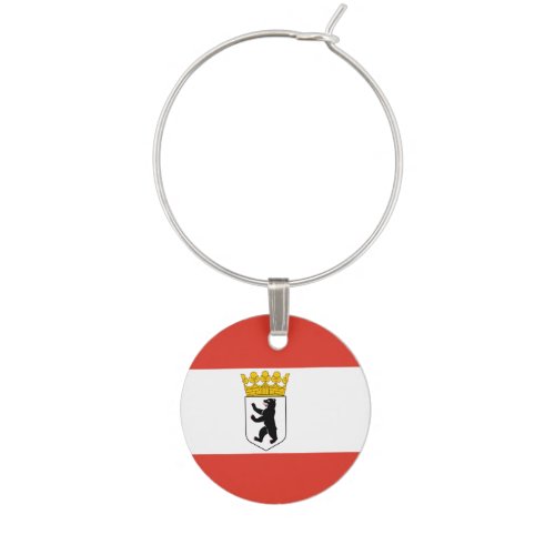 Flag of Berlin Wine Charm