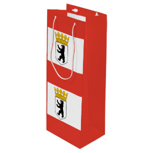 Flag of Berlin Wine Gift Bag