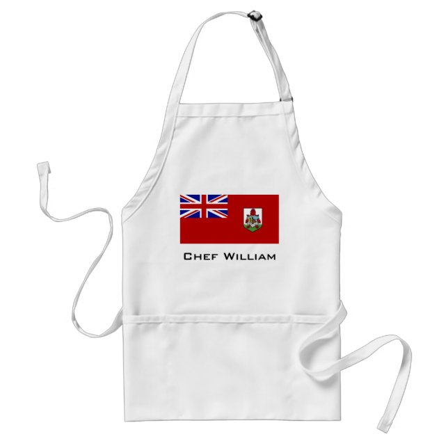 Flag of Bermuda Adult Apron (Front)