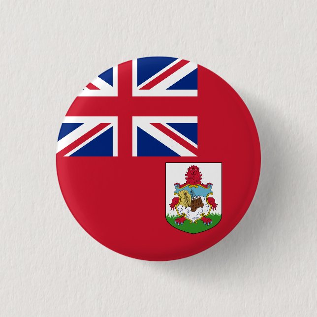Flag of Bermuda Button (Front)