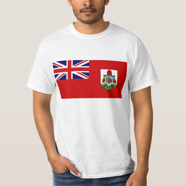 Flag of Bermuda T Shirt (Front)