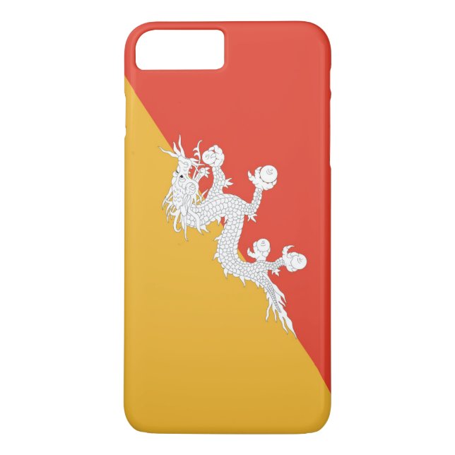 Flag of Bhutan Case-Mate iPhone Case (Back)