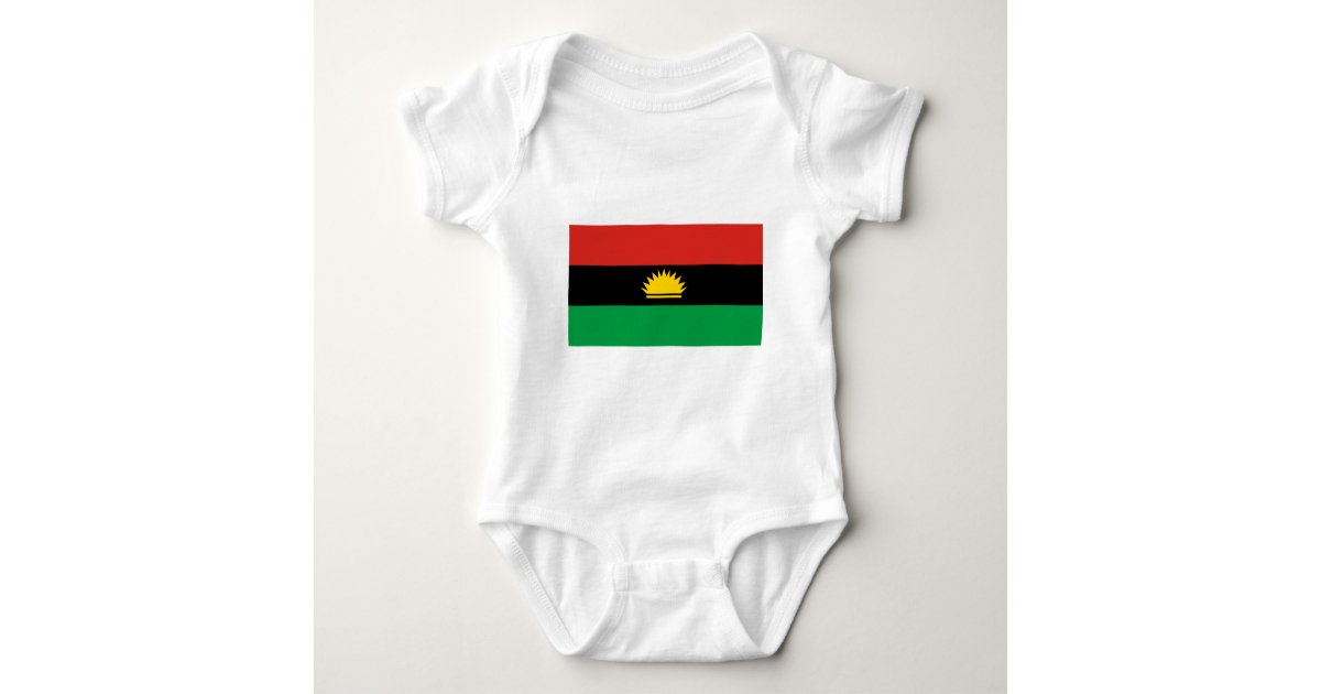 Flag of Biafra (Bịafra) Baby Bodysuit | Zazzle.com