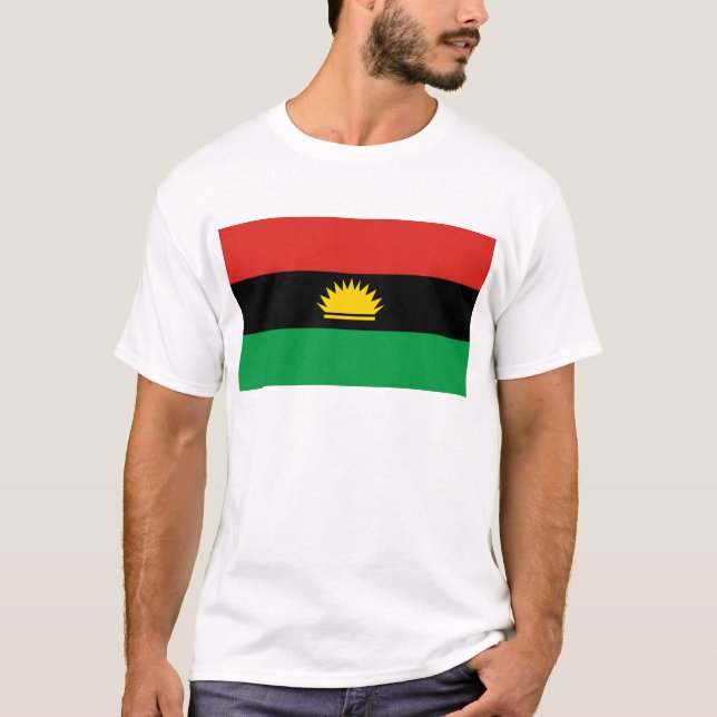 Flag of Biafra (Bịafra) T-Shirt (Front)