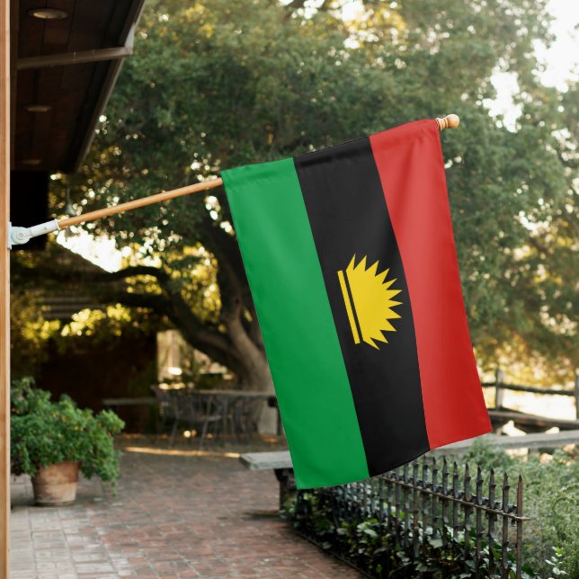 Flag of Biafra - Okoloto nke Biafra  (In SItu)