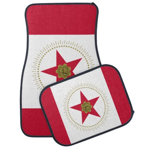 Flag of Birmingham Alabama Car Floor Mat