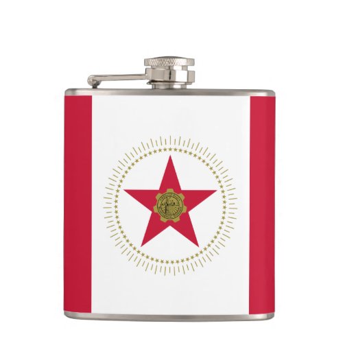 Flag of Birmingham Alabama Flask