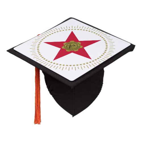 Flag of Birmingham Alabama Graduation Cap Topper