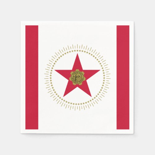 Flag of Birmingham Alabama Napkins