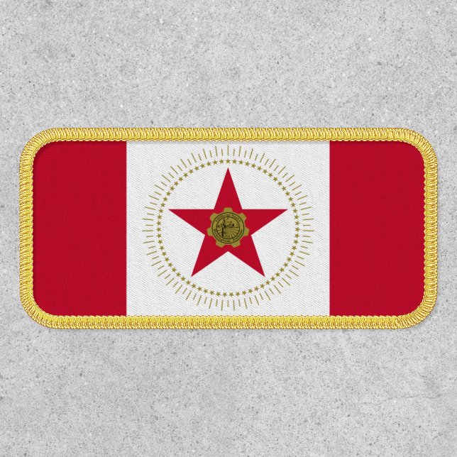Flag of Birmingham, Alabama Patch (Front)