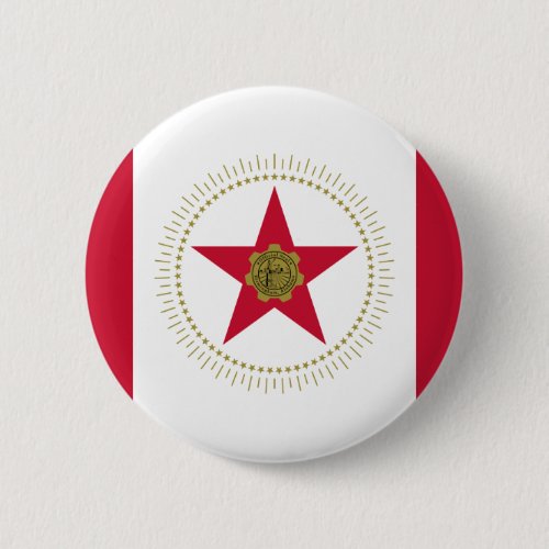 Flag of Birmingham Alabama Pinback Button