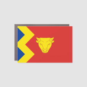 Flag of Birmingham, UK Car Magnet