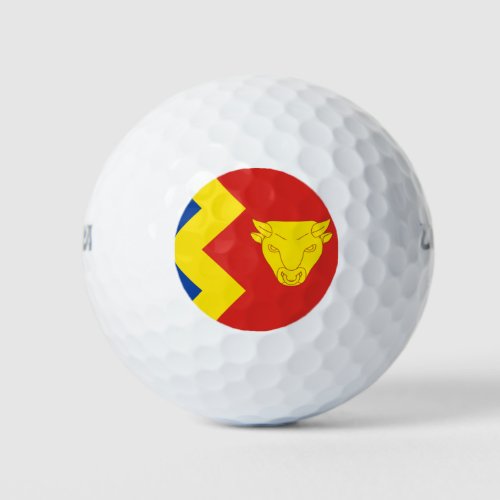 Flag of Birmingham UK  Golf Balls