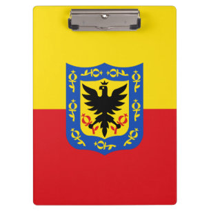 Flag of Bogota, Colombia Clipboard