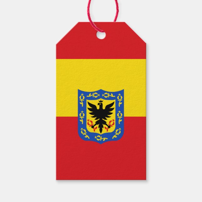 Flag of Bogota, Colombia Gift Tags (Front)