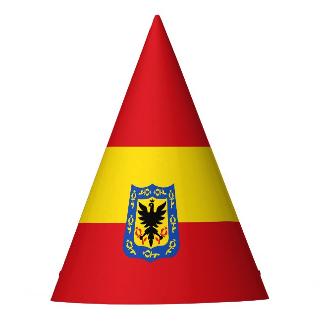 Flag of Bogota, Colombia Party Hat (Front)