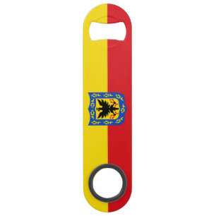 Flag of Bogota, Colombia Speed Bottle Opener
