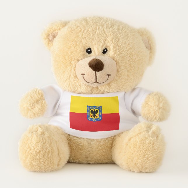 Flag of Bogota, Colombia Teddy Bear (Front)