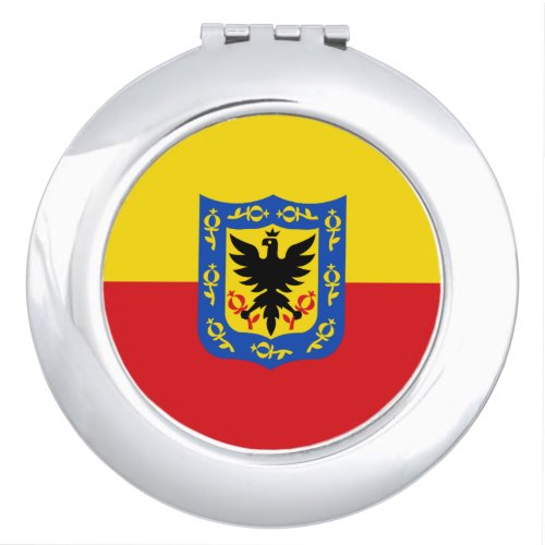 Flag of Bogota Colombia Vanity Mirror