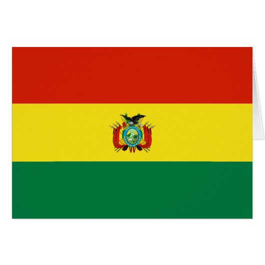 Flag of Bolivia (Front Horizontal)