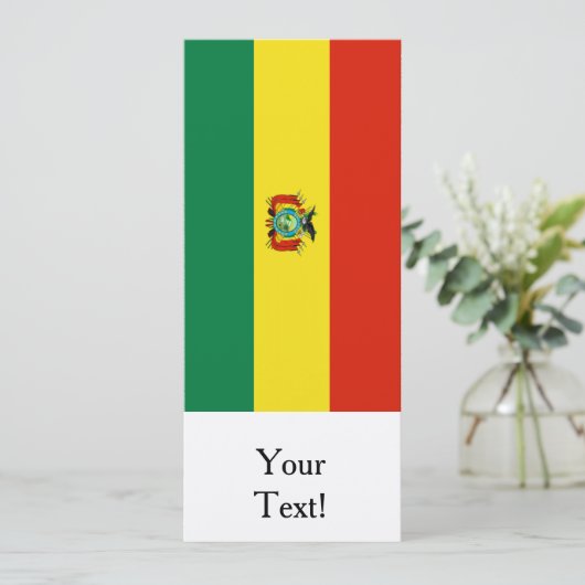 Flag of Bolivia (Standing Front)
