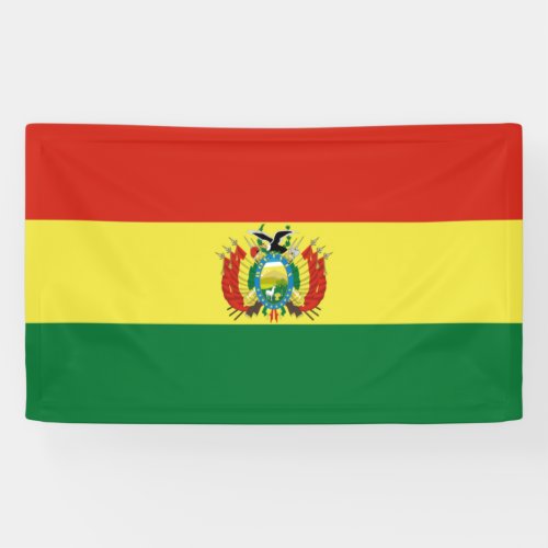 Flag of Bolivia Banner