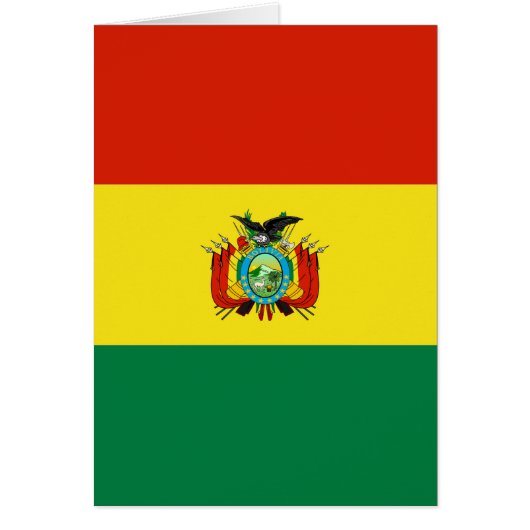 Flag of Bolivia Cards (Front)
