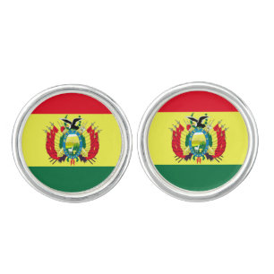 Flag of Bolivia Cufflinks