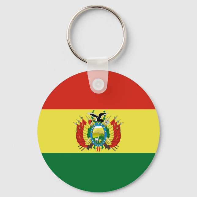 Flag of Bolivia Keychain (Front)