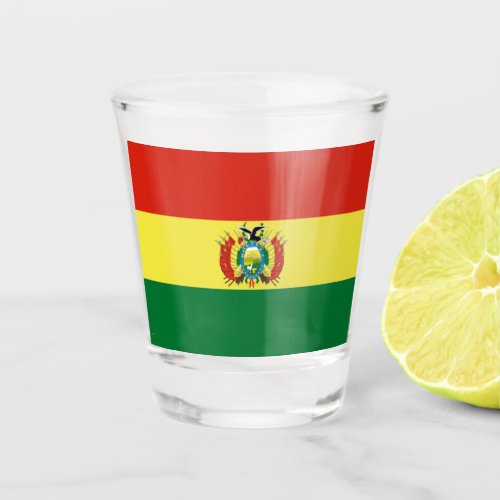 Flag of Bolivia Shot Glass