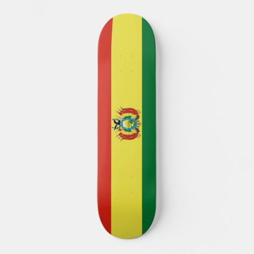 Flag of Bolivia Skateboard