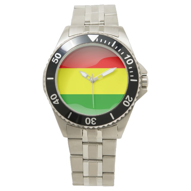 Flag of Bolivia Watch (Front)