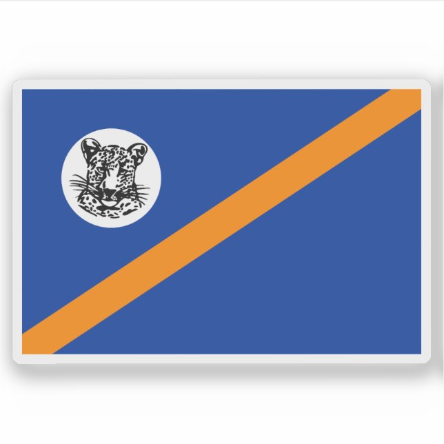 Flag of Bophuthatswana, Republic of South Africa Sticker (Front)